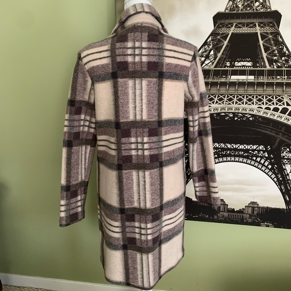 NEW Kenar Lavender, Gray and Cream Day Coat XS - Picture 4 of 5